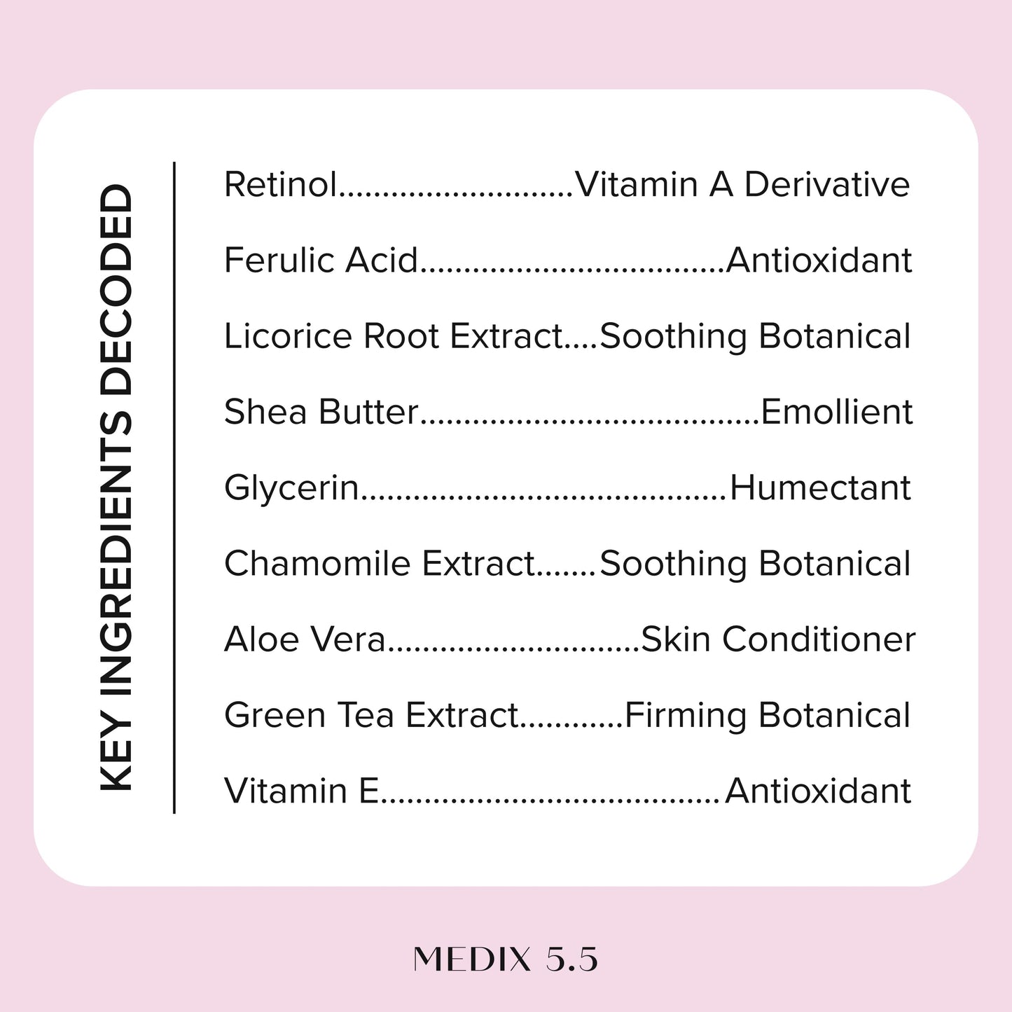 MEDIX Fragrance-Free Retinol Face & Body Moisturizer 15 oz