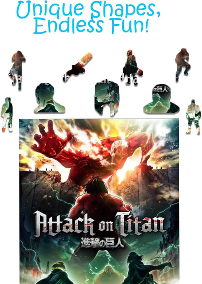 Crafthub Attack on Titan Wooden Puzzle