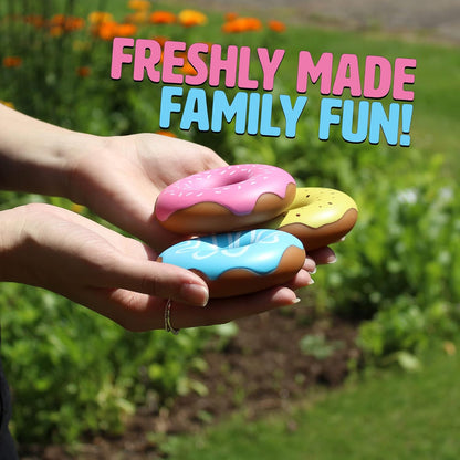 Dough Nab Party Card Game. Fast-Paced Doughnut-Grabbing Family Games for Ages 8 and Over.  *Damaged Box*