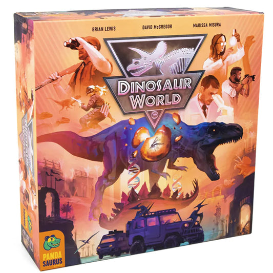 Dinosaur World Board Game Draft, Build, and Explore Your Dino Park for Victory!