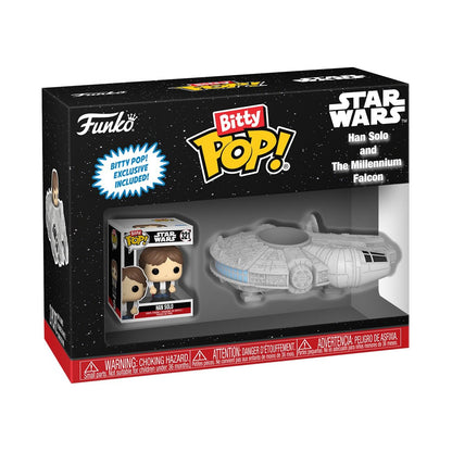 Funko Bitty POP! Ride: Star Wars - Han Solo with Millennium Falcon