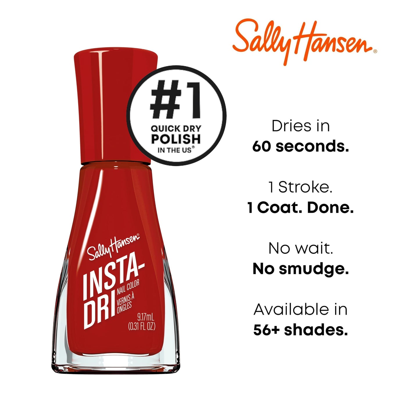 Insta-Dri Nail Polish That's a Blazing 390