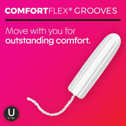 U by KotexTampons, Regular Absorbency, 32 Count