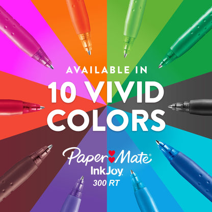 Paper Mate® 300RT Effortless Glide Ballpoint Pens 8 Count