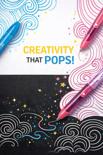 Paper Mate Ink Joy Bright Gel Pen - Pack of 3