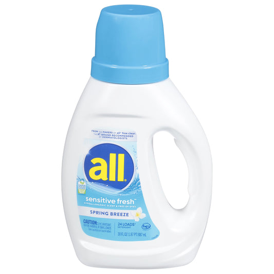 all® sensitive fresh™ Liquid Laundry Detergent