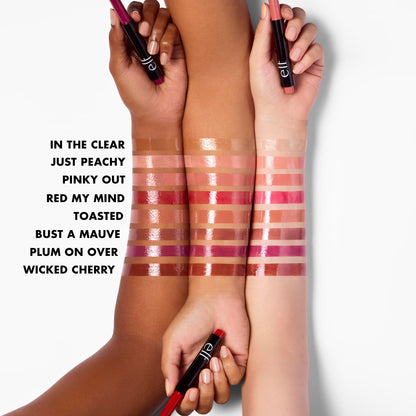 E.l.f. Pout Clout Lip Plumping Pen Plum on Over