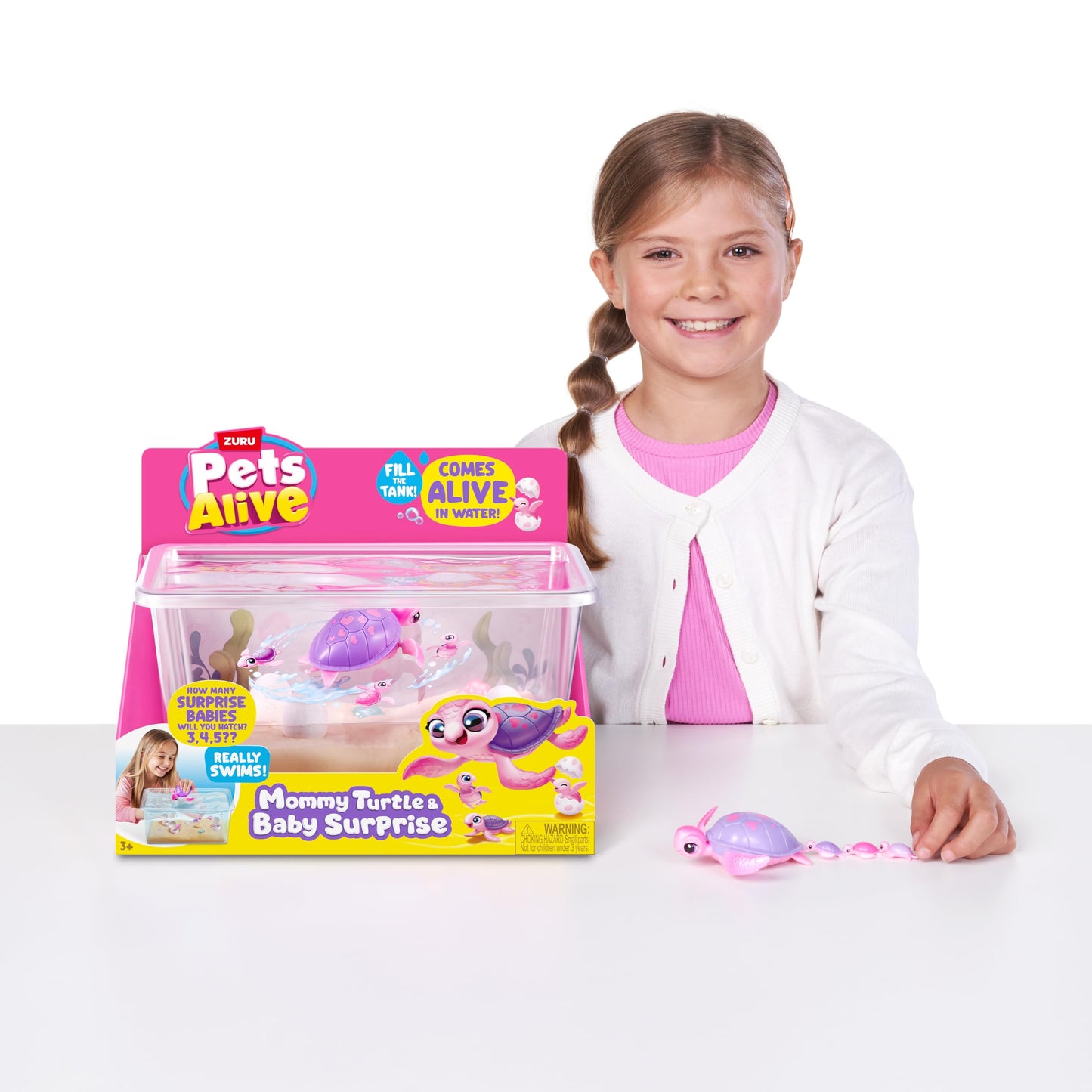 Pets Alive Mommy Turtle Surprise by ZURU Robot Pet Turtle