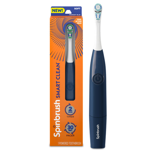Spinbrush Smart Clean Battery Powered Electric Toothbrush