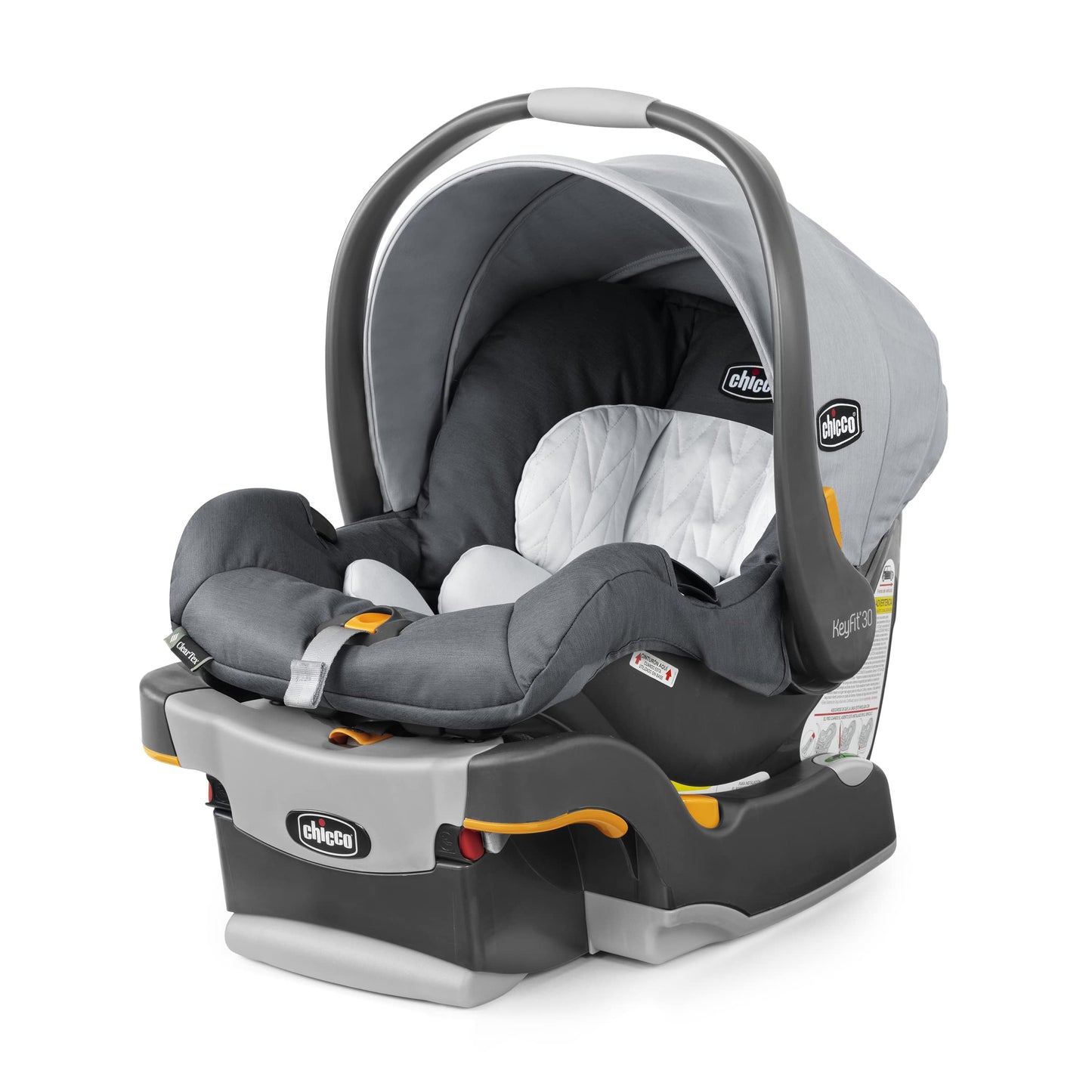 Chicco KeyFit 30 ClearTex Infant Car Seat with Base, Slate