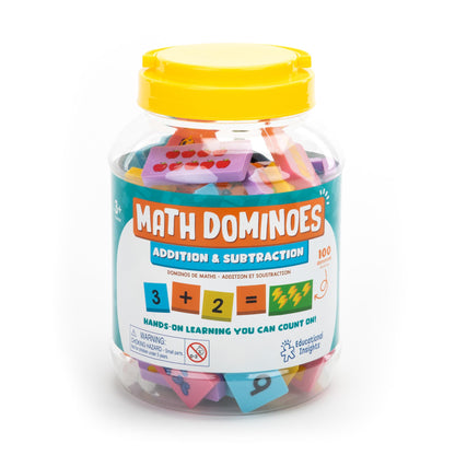 Educational Insights Math Dominoes Addition & Subtraction