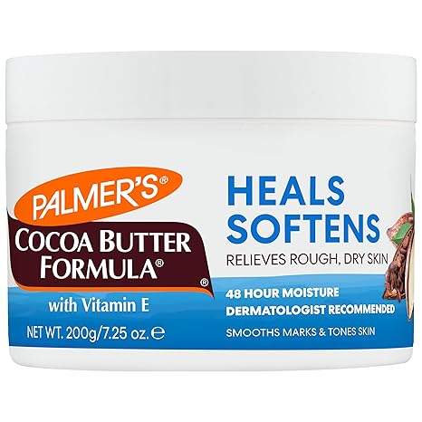 Palmer's Cocoa Butter Formula Daily Skin Therapy Solid Lotion with Vitamin E, Body Moisturizer for Extremely Dry Skin, Softens and Soothes, 7.25 Ounces