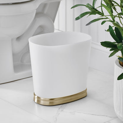 iDesign Slim Bathroom Trash Can