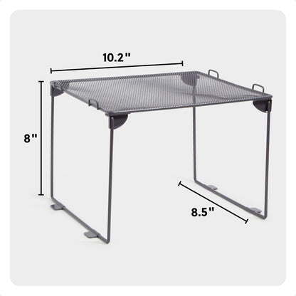 U Brands Mesh Locker Organizer Shelf, 11" x 10" x 8"