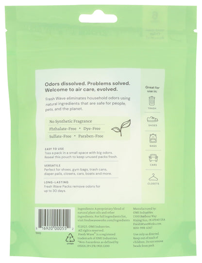 Fresh Wave Packs Odor Eliminator 6 CT