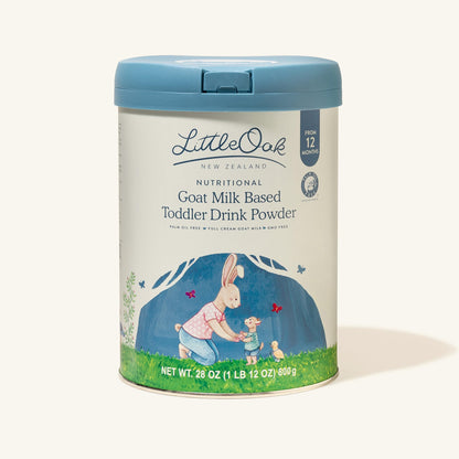 LittleOak Natural Goat Milk, Toddler Drink Mix 28oz (EXP 05/26)