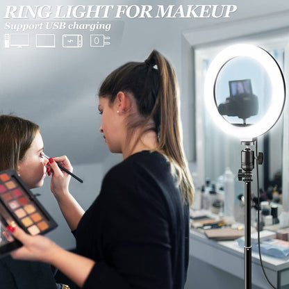 10.2" Ring Light Kit - Adjustable Tripod Stand