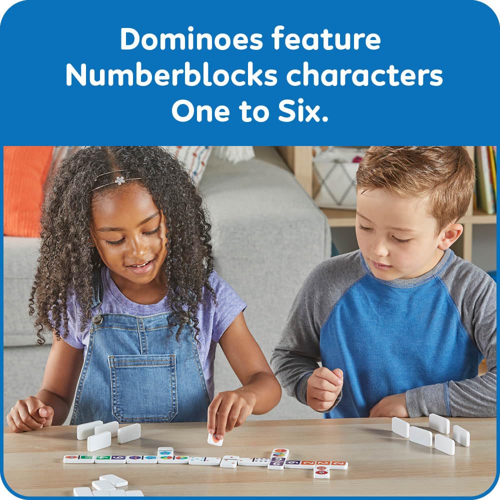 hand2mind Numberblocks Dominoes Set