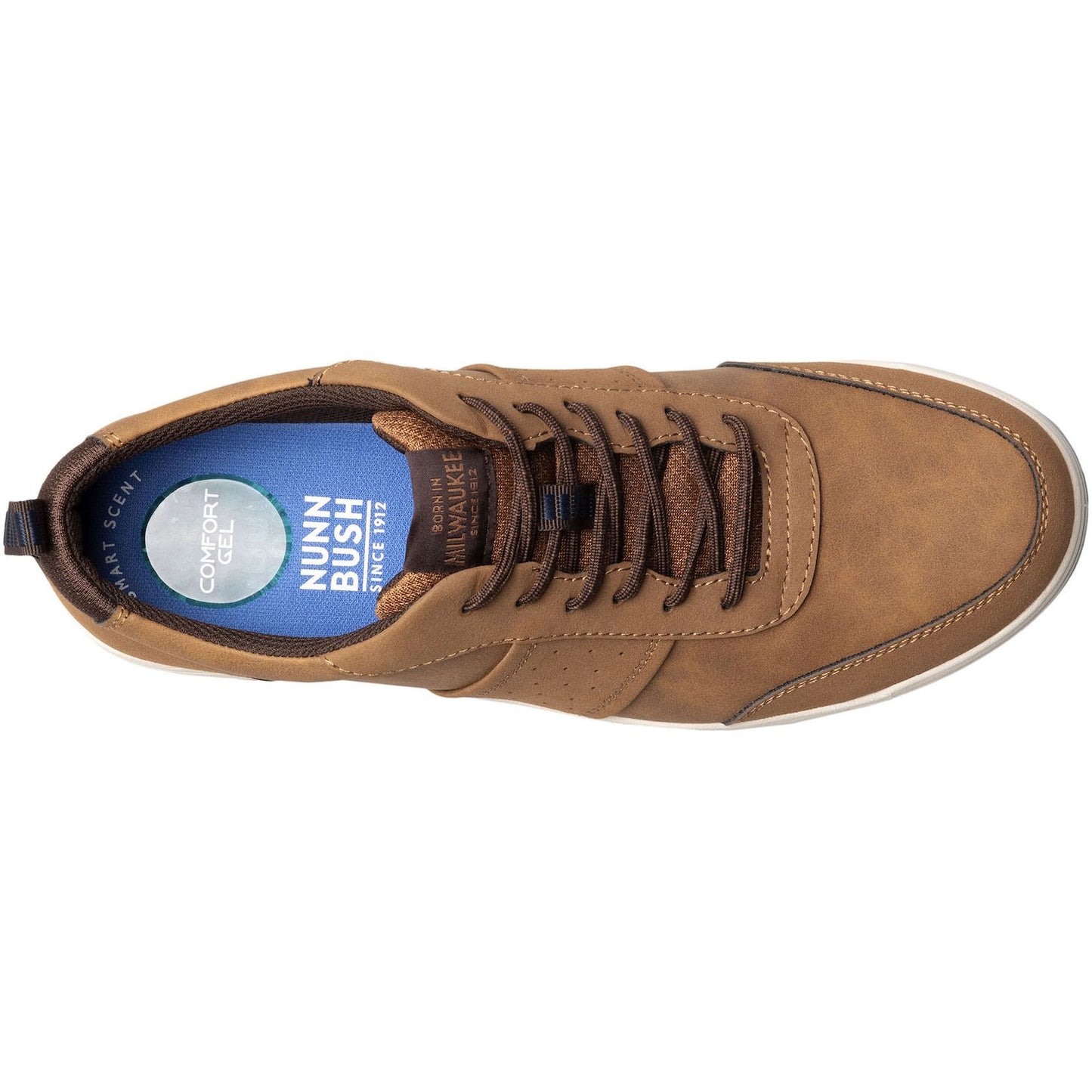 Men's Nunn Bush Kore City Walk Court Sneakers Tan