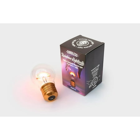 Suck UK Rainbow Lamp | LED Neon Bulb | USB Rechargeable Light