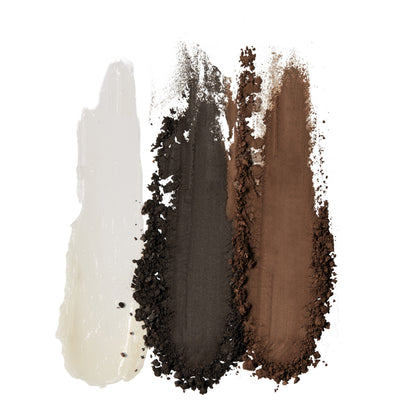 JOAH Brow Down Cheat Sheet Brow Kit, Black Brown