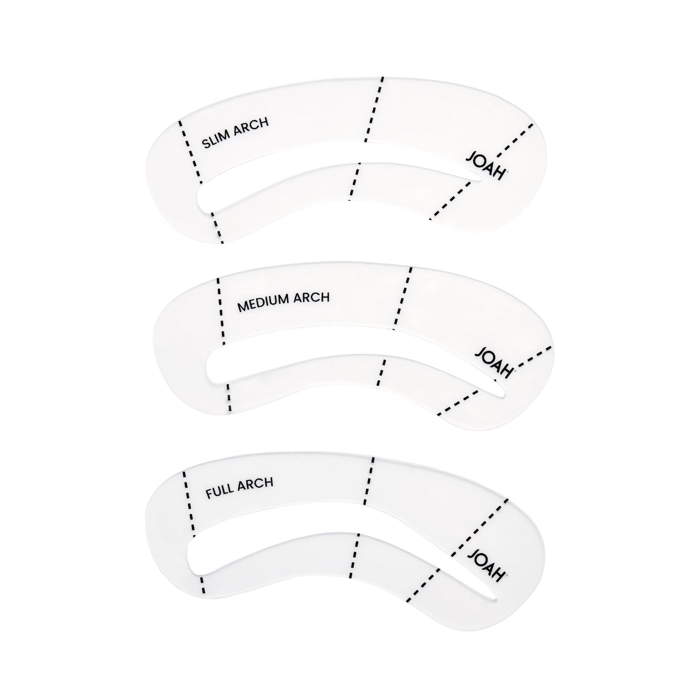 JOAH Brow Down Cheat Sheet Brow Kit, Black Brown
