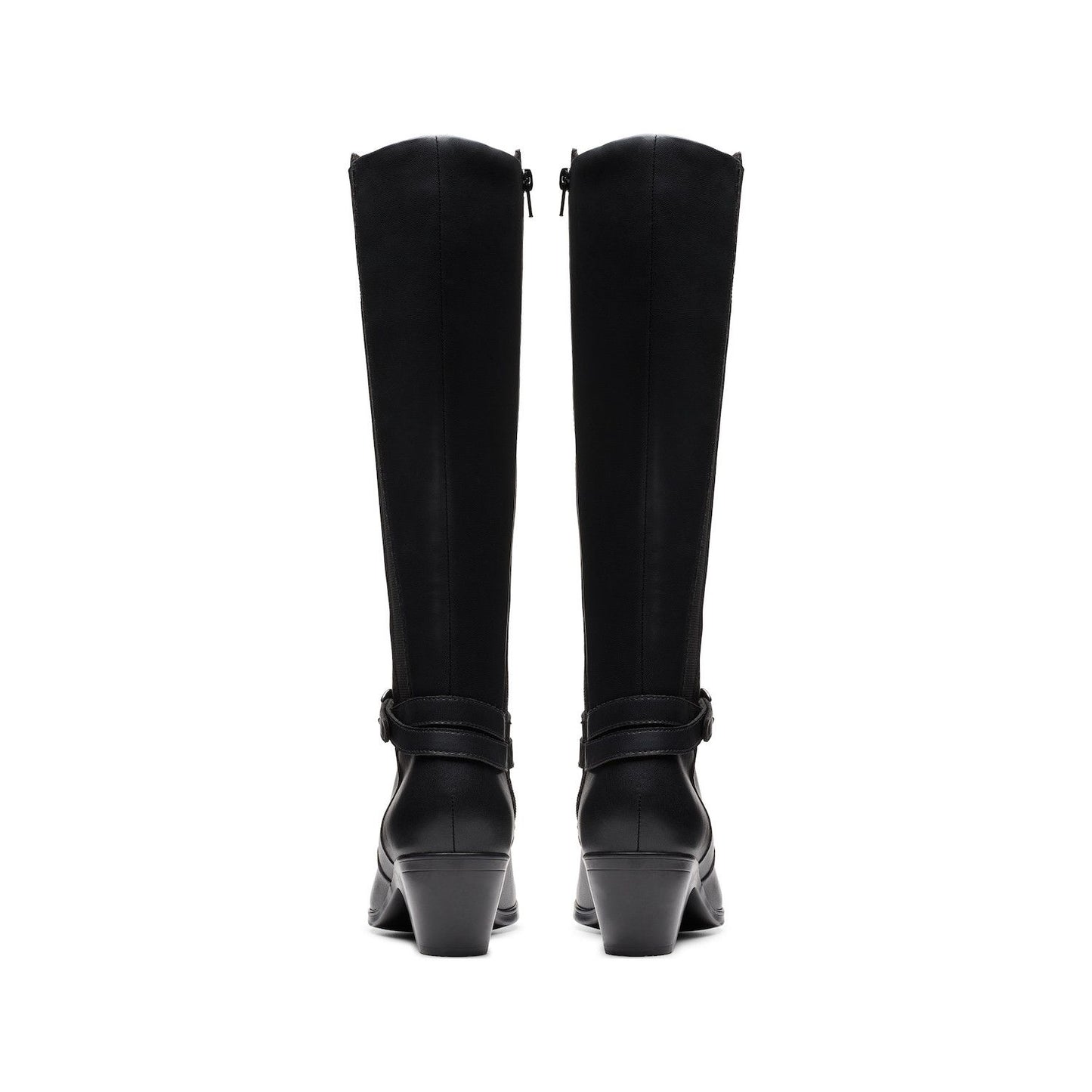 Women's 6 Clarks Emily2 Dream Leather Knee-High Dress Boots *Damaged Box*