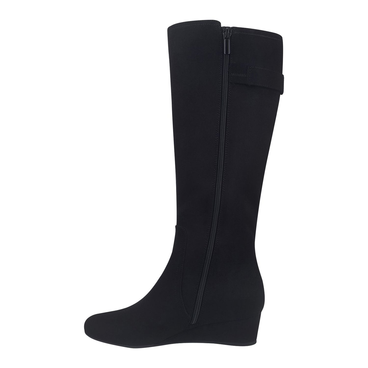 Women's 7.5 M Impo Georgia Memory Foam Stretch Wedge Boots