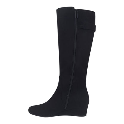 Women's 7.5 M Impo Georgia Memory Foam Stretch Wedge Boots