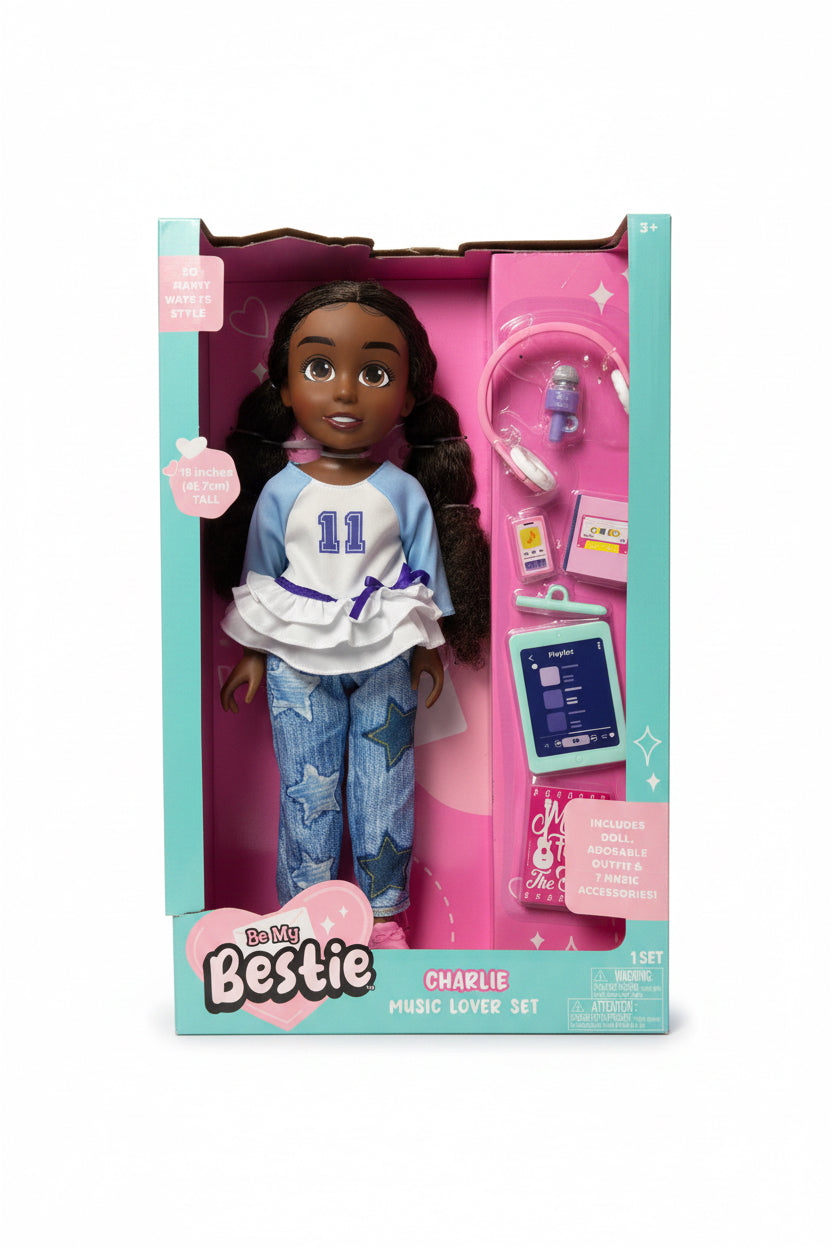 Be My Bestie Doll Charlie Music Lover
