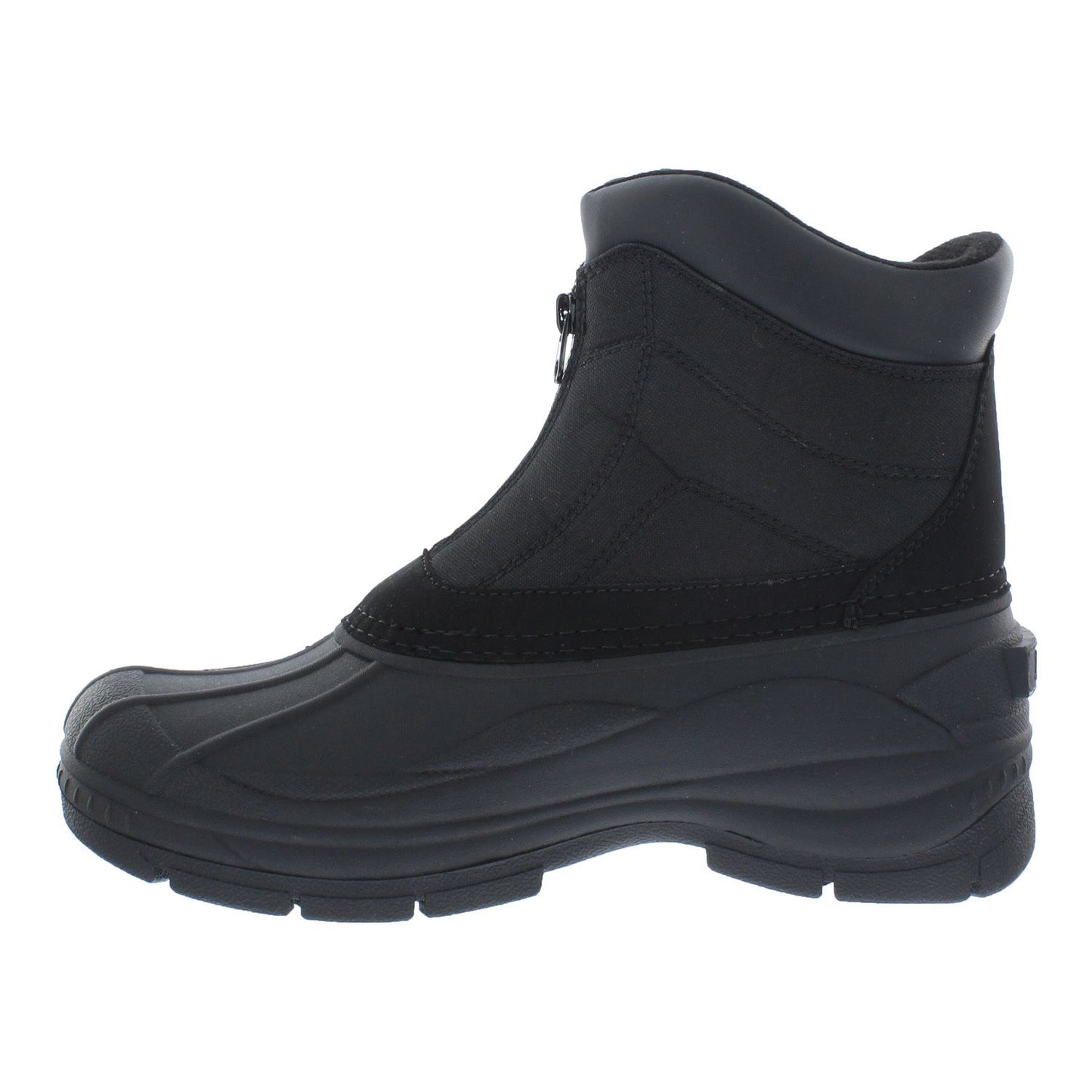Men's 8 - Totes Jessie Waterproof Boots - Black *Minor Box Damage*
