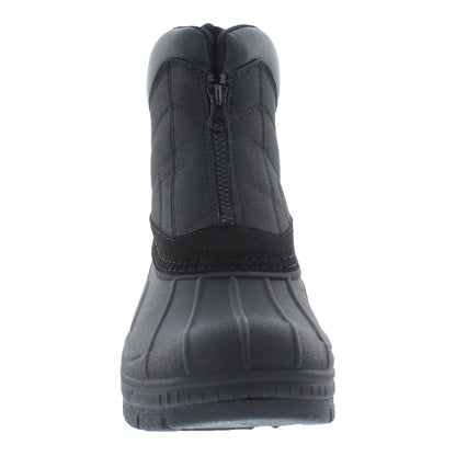 Men's 8 - Totes Jessie Waterproof Boots - Black *Minor Box Damage*