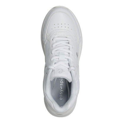 Women's 8M - Easy Spirit Khari Lace Up Sneakers, White