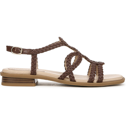 Women's 11M - LifeStride Reagan Strappy Sandals - Brown