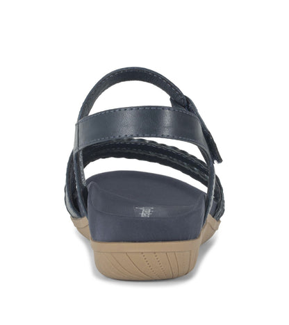 Women's 8 - Baretraps Jalen Sandals - Navy *Damaged Box Missing Lid*