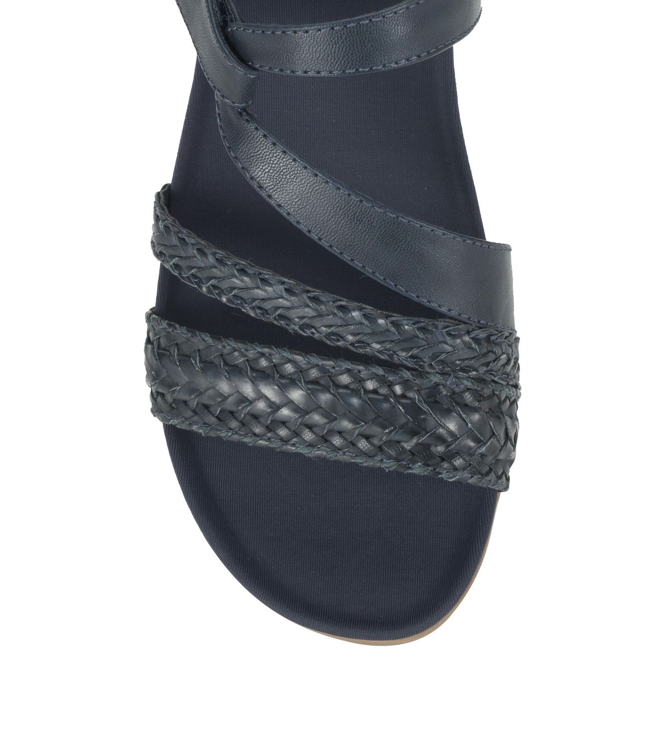 Women's 8 - Baretraps Jalen Sandals - Navy *Damaged Box Missing Lid*