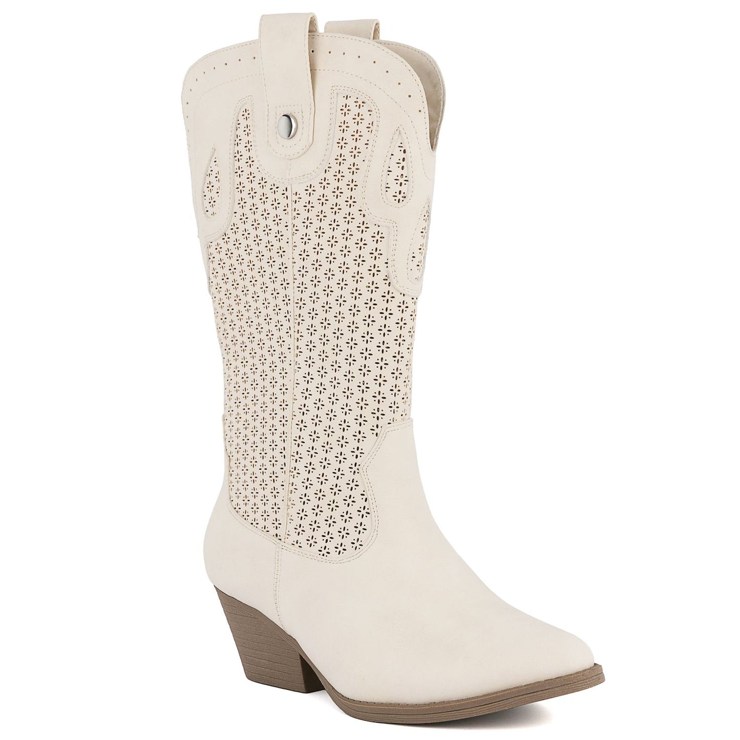 Women's 9.5 - Sugar Tammy Western Boots - Ivory *Damaged Box*
