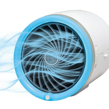 Arctic Air Ice Jet Air Cooler, 3 Speed Portable Cooler with LED, Lightweight & Compact Space Cooler