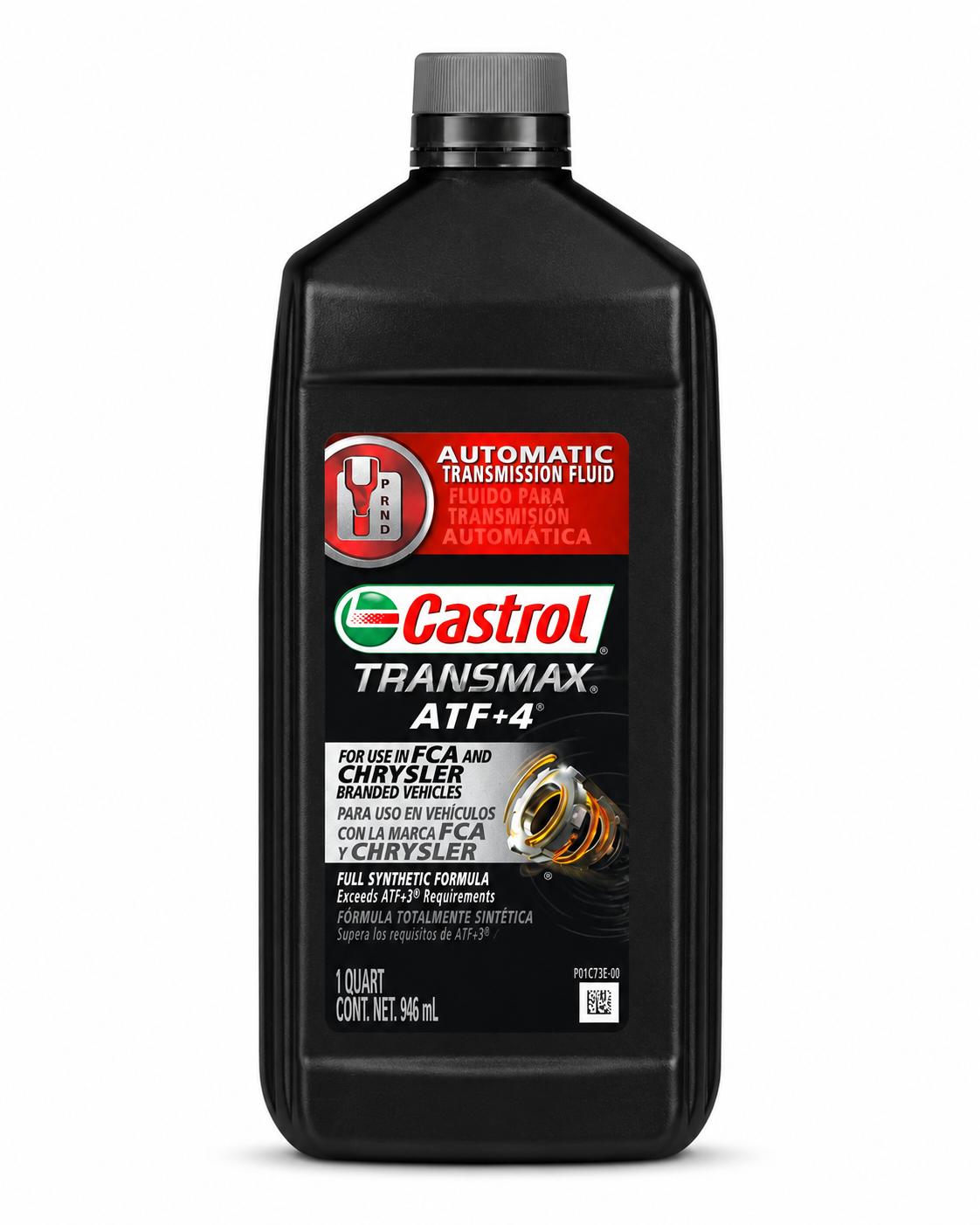 Castrol Transmax ATF+4 Full Synthetic Automatic Transmission Fluid 1Q