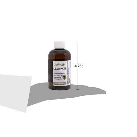 Freskaro Castor Oil Stimulant Laxative 6 oz *Exp 11/2026*