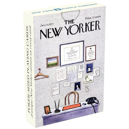 New York Puzzle Company Business and Office Cartoons Playing Cards Single Standard Deck