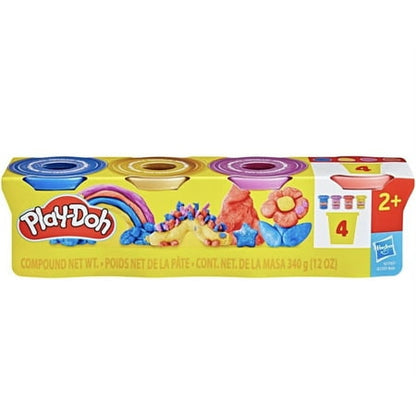 Play-Doh Shimmery Metallics 4 Pack 340G