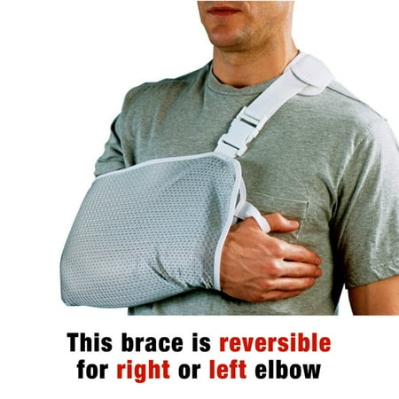 ACE  Brand Arm Sling, Adjustable, Gray, 1/Pack