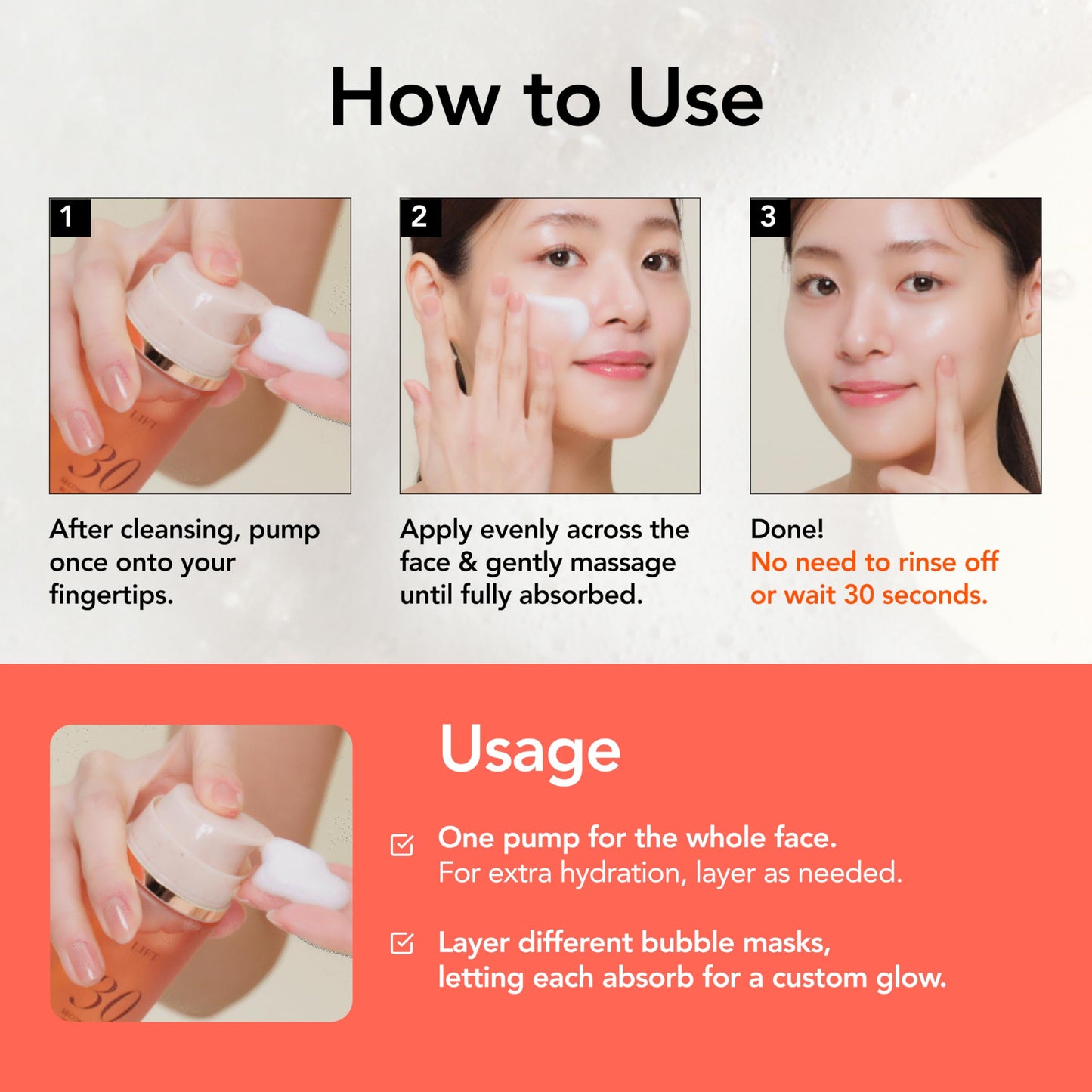 MENOKIN 30 Seconds Bubble Repair Face Mask 3.21 oz