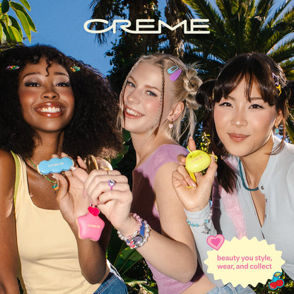 The Crème Shop Plush Pout | Lip Balm Key Chain