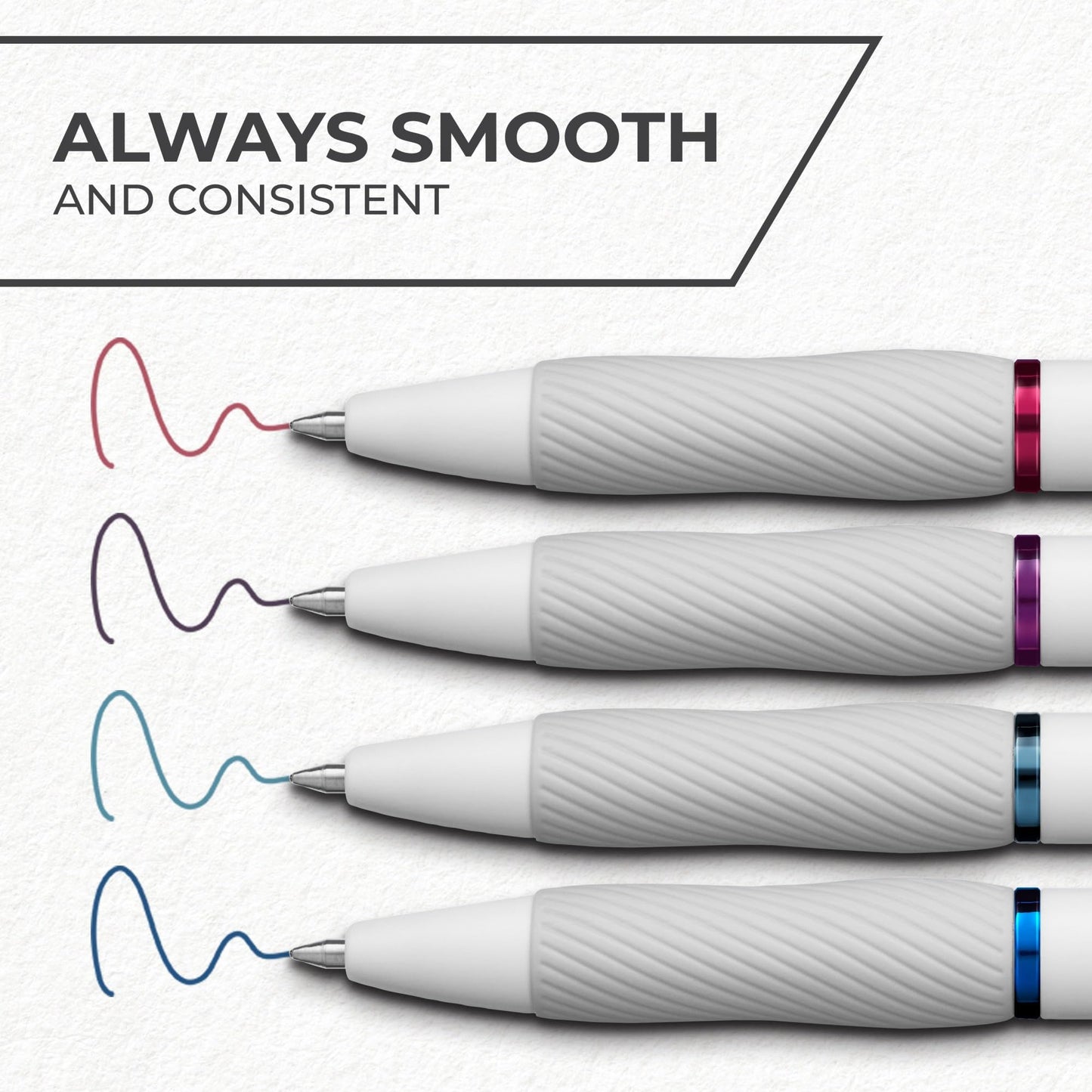 Sharpie S-Gel Retractable Gel Pens, Pack Of 4 Pens