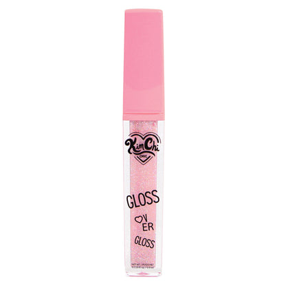 Kimchi Chic Beauty Gloss Over Lip Gloss, Pink Shimmer