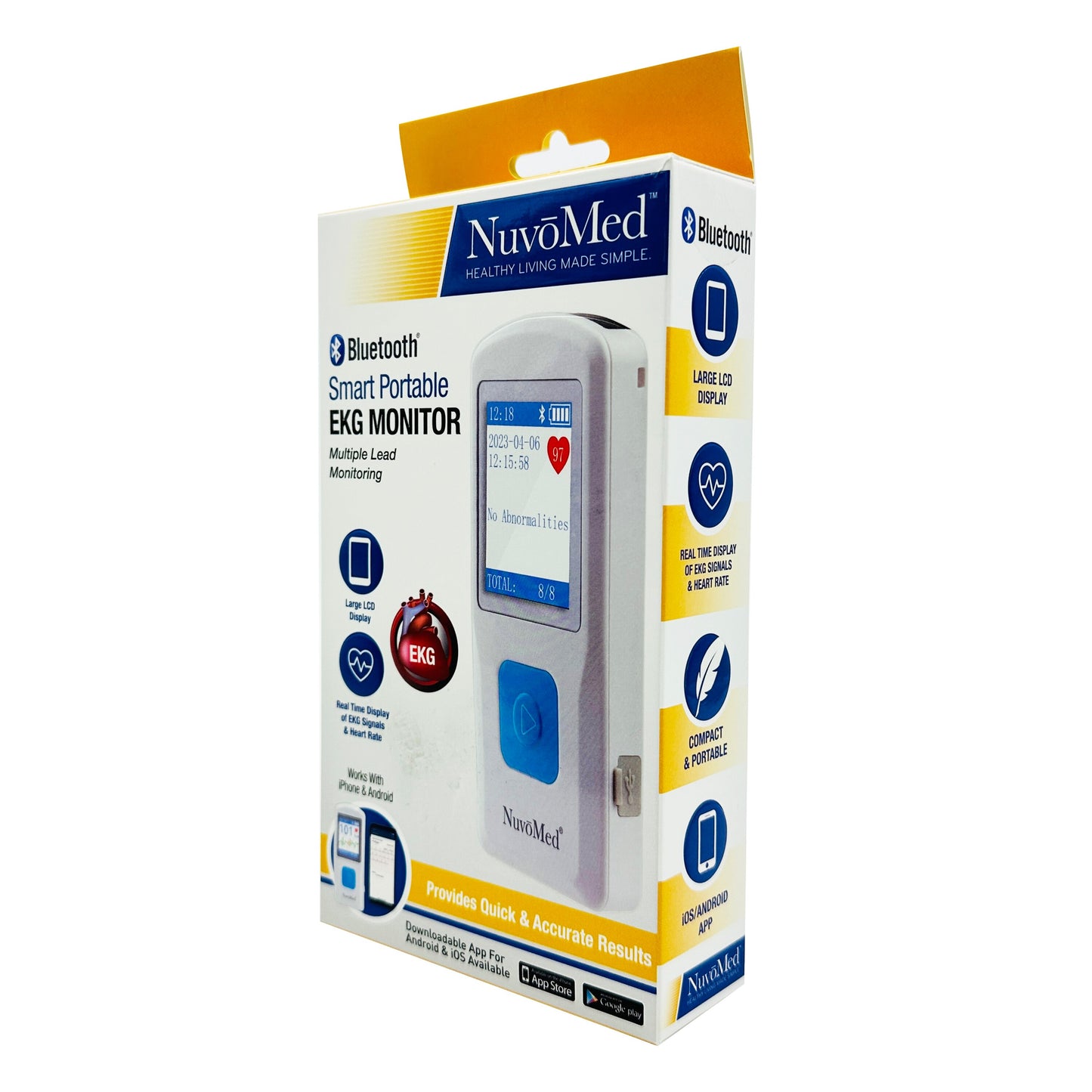 Nuvomed Smart Portable EKG Monitor