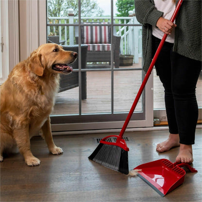 O-Cedar PowerCorner Pet Pro Broom & Dustpan
