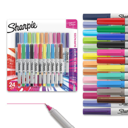 Sharpie Color Burst Ultra Fine Markers 24ct